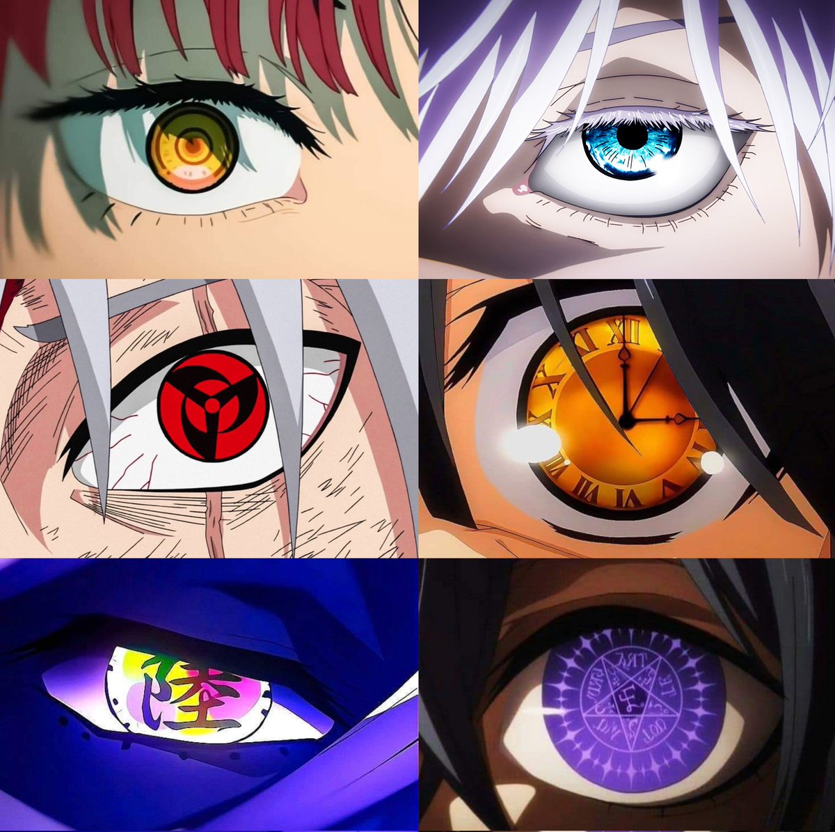 Which anime character has the best eyes?