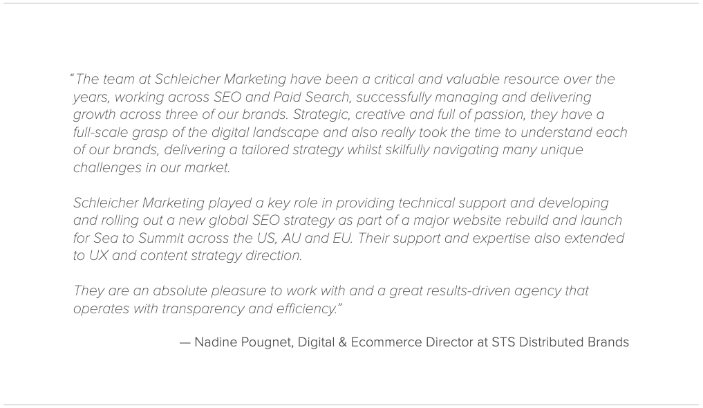 Omgoodness, this new testimonial!! Some clients really know how to make an SEO agency partner feel appreciated! 🥰