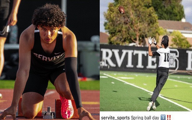 Sophomore Varsity Track season is a wrap.  11.14 PR in the 100m.  Anchor leg of 4 x 100 team that had 3rd best time in CIF SS.  Now it is time to play football...