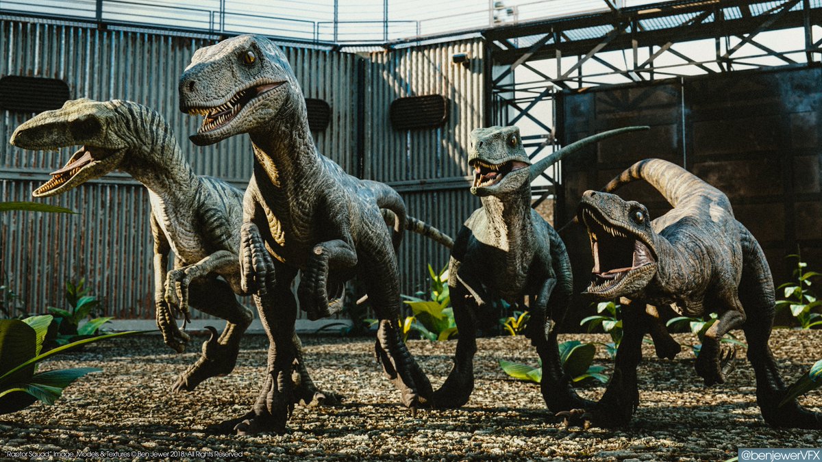 EvoSquareYT's tweet image. Never liked how they redesigned the raptors for Jurassic World. Image on the left is by Benjee10 on Deviantart and they look so much better!

Link to the original: tinyurl.com/5h4uuwe3 (it&apos;s an old post but I had never seen this before and wowowowow I love it)