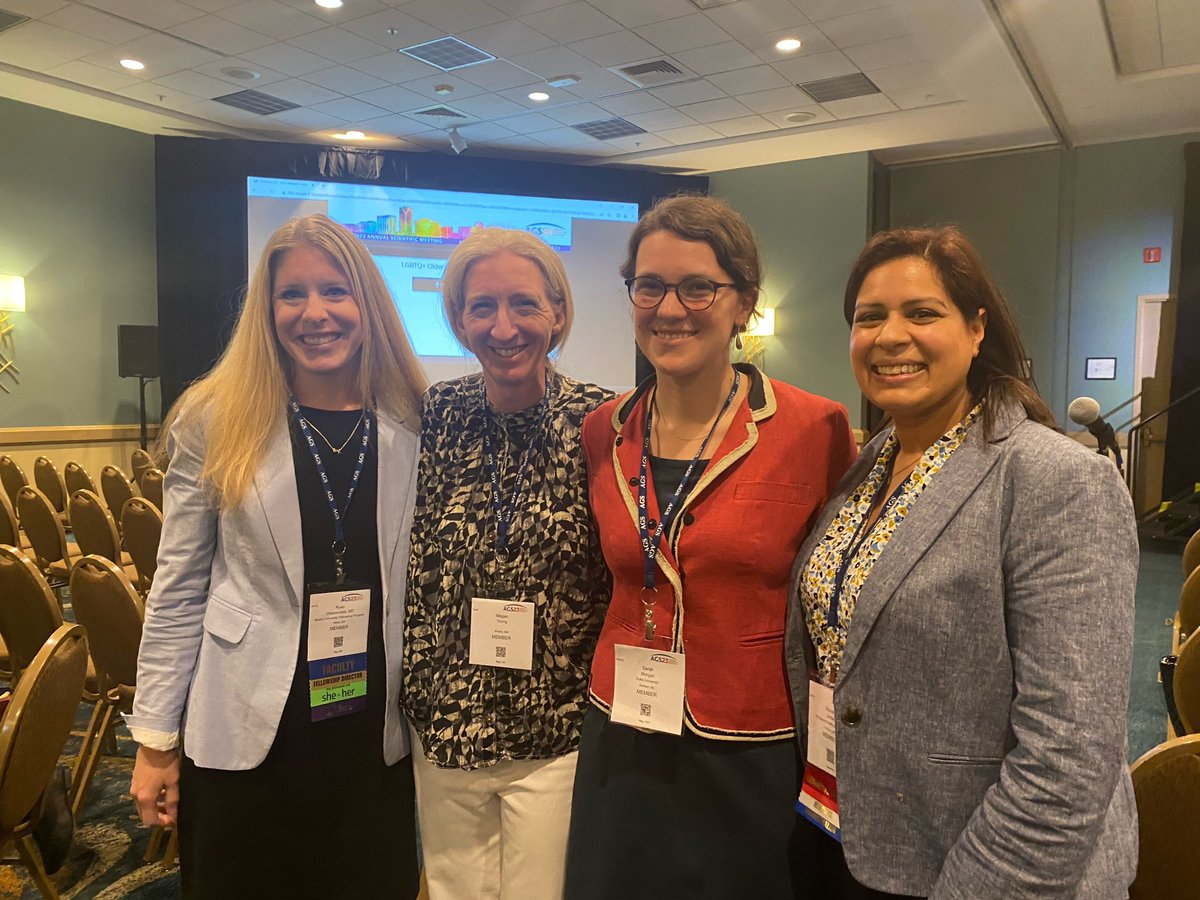 ssmorgan67's tweet photo. with the best mentors at the best conference @AmerGeriatrics  !! Learning so much and meeting amazing folks @RZChipMD @Megany221 @ Shivani Jindal https://t.co/mY6gGXV0Lf