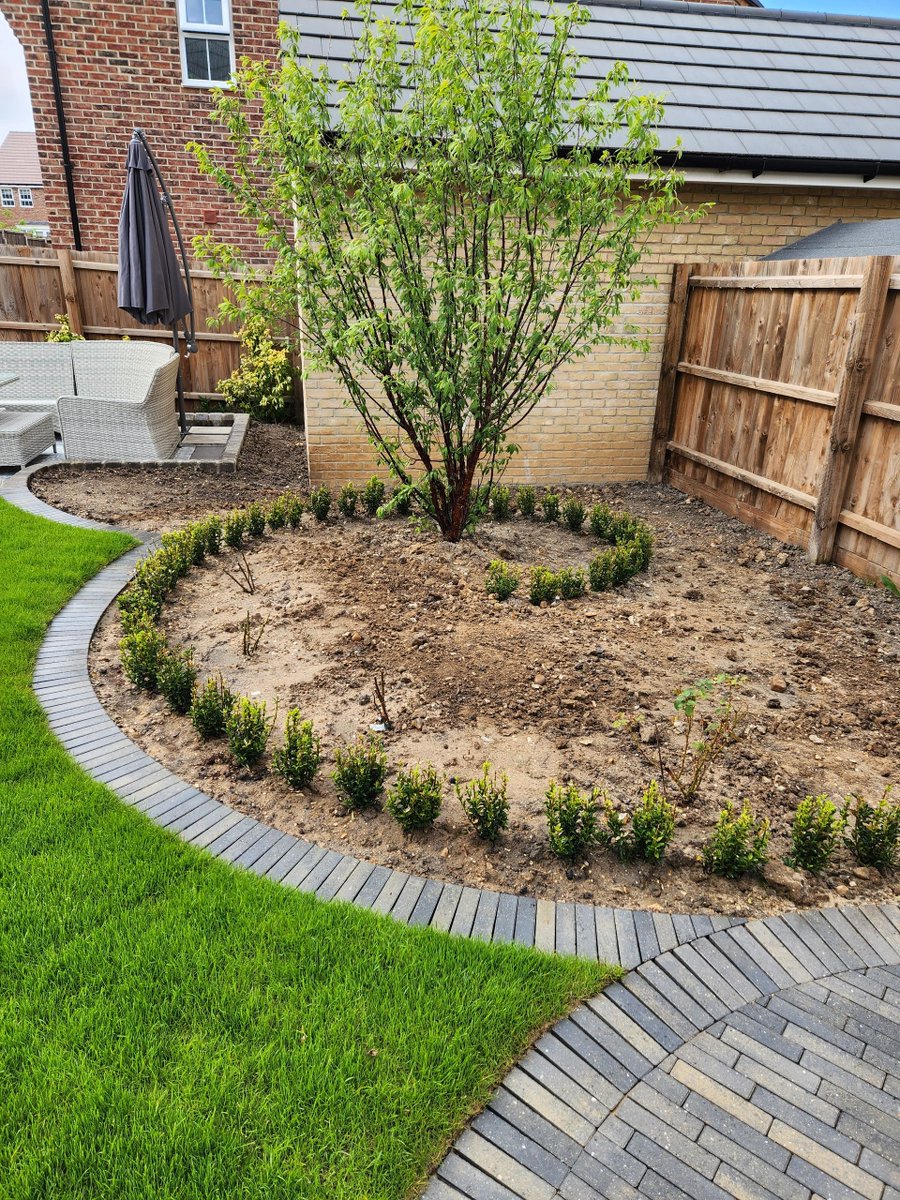 One of our recent projects in Bury St Edmunds, a full garden design and build. 
Marshalls products were used throughout including decorative Botanic and Savanna linear pavers.
One of our favourite projects this year.

#gardendesign #garden #home