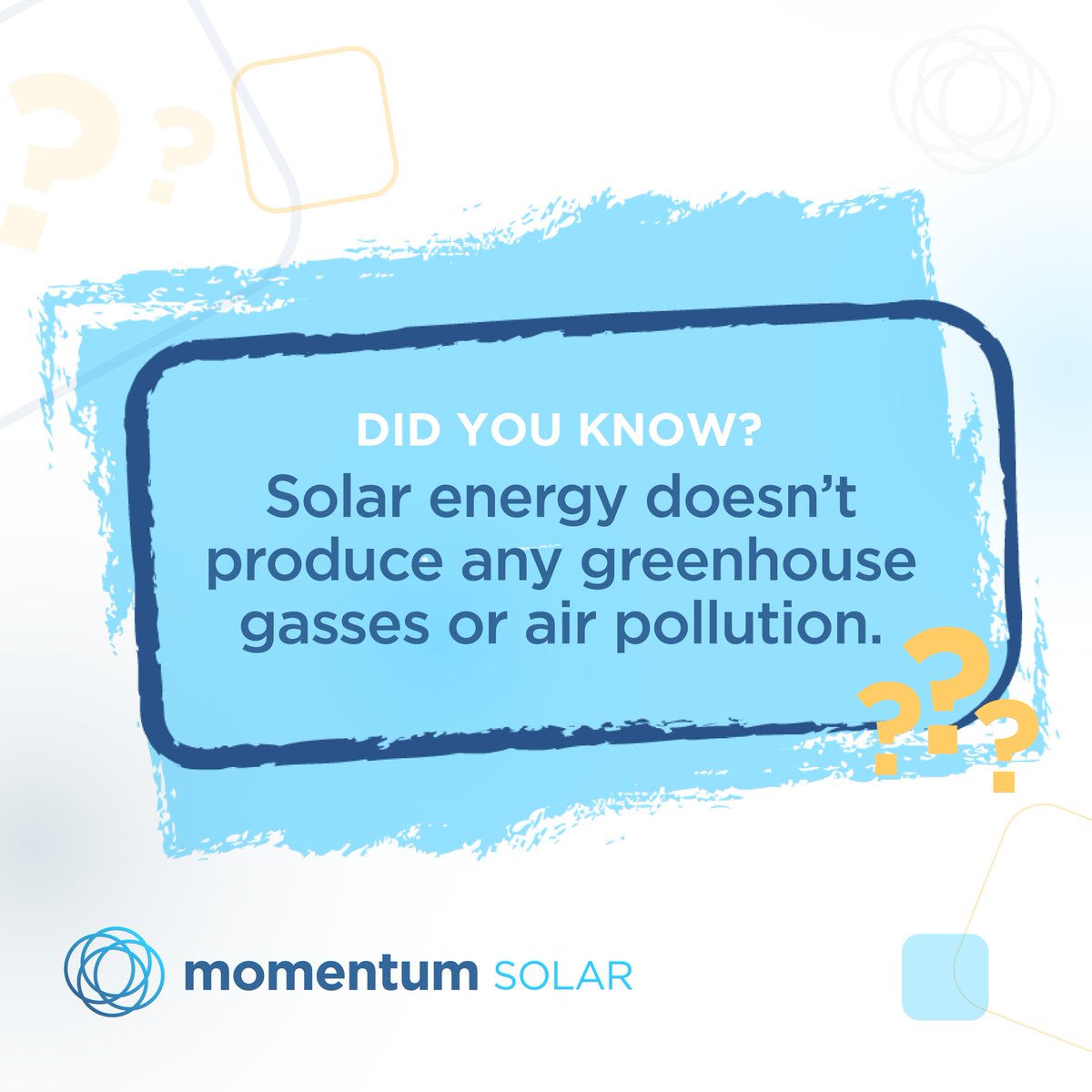 momentumsolar's tweet photo. Solar energy is a clean, renewable energy source that doesnโt produce greenhouse gasses or air pollution. โ๏ธโป๏ธ Join Momentum in the effort to reduce fossil fuel reliance! DM us today to start your solar journey.๐ชด๐ก #gosolar #momentumsolar #energyredefined https://t.co/8kL4iY6NLF