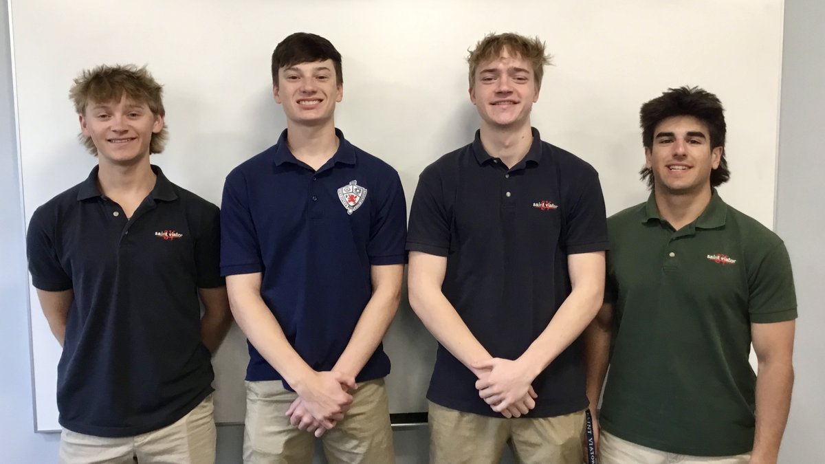 Congratulations to the 5 groups of Lions who participated in last night's <a href="/svhsincubator/">svhsincubator</a> Final Pitch Night! 

Special shout out to the winning team and their alumni mentor Chris Efken '79 for their product, ENRGY, a healthy caffeine bar. #GoLions 
🔗 - saintviator.com/news-detail?pk…