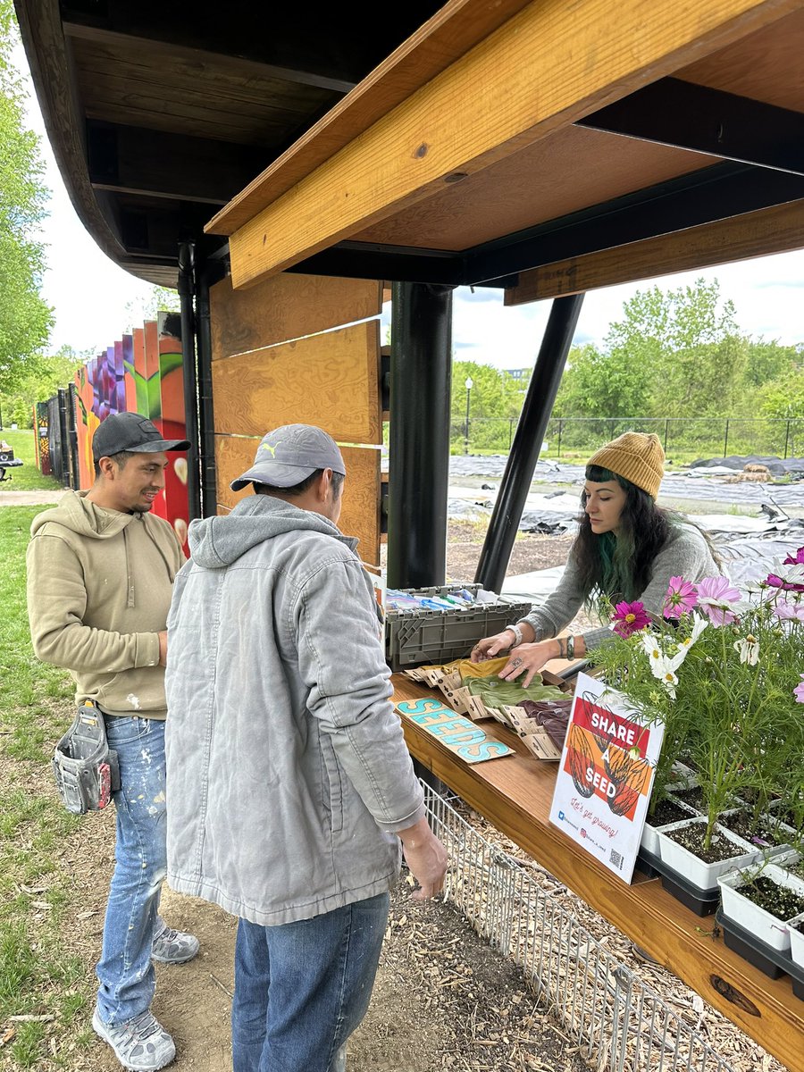 ward8well's tweet photo. POP UP EVENT w/ @ShareaSeed: We have FREE flowers, herbs, and NEW garden tools to give away to community! Stop by The Well today between 1-5pm to get your free garden items. 

#ward8 https://t.co/gP9So2u0SY
