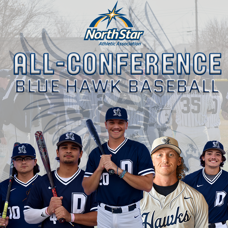 Congrats to our NSAA All-Conference Award Winners:

1st Team - Dawson Cortese
2nd Team - Gabe Lundbeck &amp; Balas Buckmaster
Honorable Mention - Derrick Calvillo &amp; Kobe Krenz

#HawksAreUp x #BlueHawkBSB