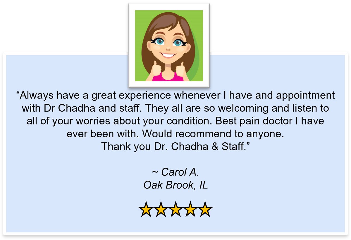 Chicago Pain Relief: Shivani Chadha, MD (@cpr4pain) on Twitter photo "Before you have #surgery, please tell us where it hurts..."
#painrelief NOW! | <a href="/cpr4pain/">Chicago Pain Relief: Shivani Chadha, MD</a> | 630-537-1125
Located in #willowbrook - providing to #chicago, #chicagoland, #oakbrook #burrridge #hinsdale #backpain #neckpain #kneepain #pain #shoulderpain #jointpain #sciatica "Before you have #surgery, please tell us where it hurts..."
#painrelief NOW! | <a href="/cpr4pain/">Chicago Pain Relief: Shivani Chadha, MD</a> | 630-537-1125
Located in #willowbrook - providing to #chicago, #chicagoland, #oakbrook #burrridge #hinsdale #backpain #neckpain #kneepain #pain #shoulderpain #jointpain #sciatica