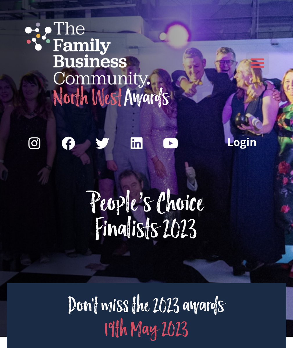 We are so proud to be finalists for the People’s Choice category of the Family Business Community North West Awards.
Please take a little time and vote for us using the link below…

d37pz604.eu1.hubspotlinks.com/Ctc/5G+113/d37…