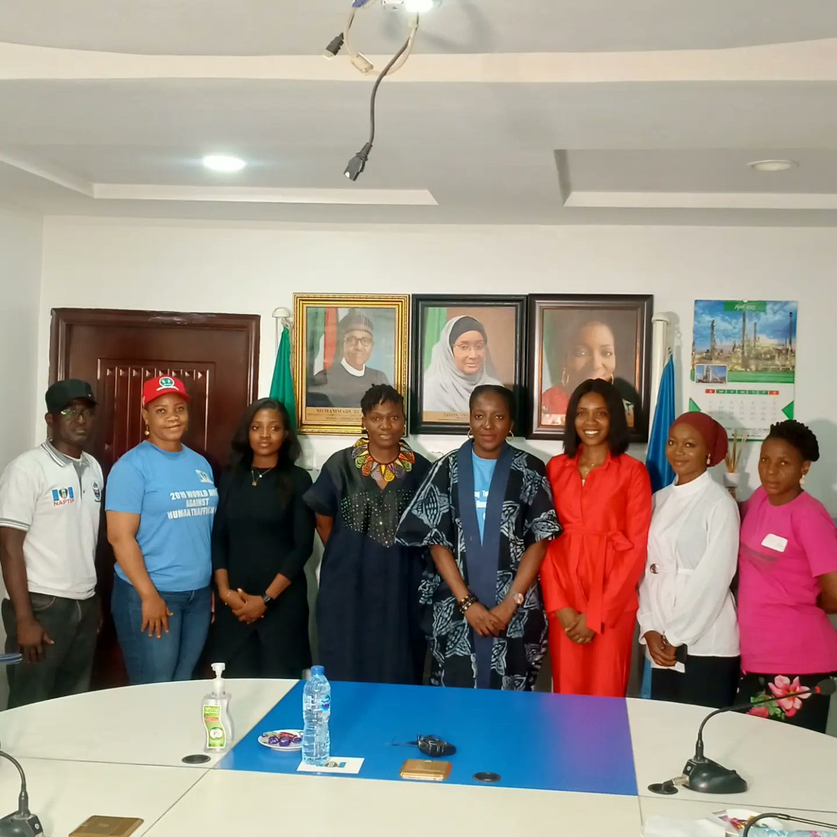 aeig4girls's tweet photo. This afternoon, the OI project team of @aeig4girls paid an advocacy visit to the DG @naptipnigeria
Speaking on behalf of the team, the founder, @AbiodunEssiet stated the purpose of our visit which is to share our findings with her, https://t.co/DR20QM45bE