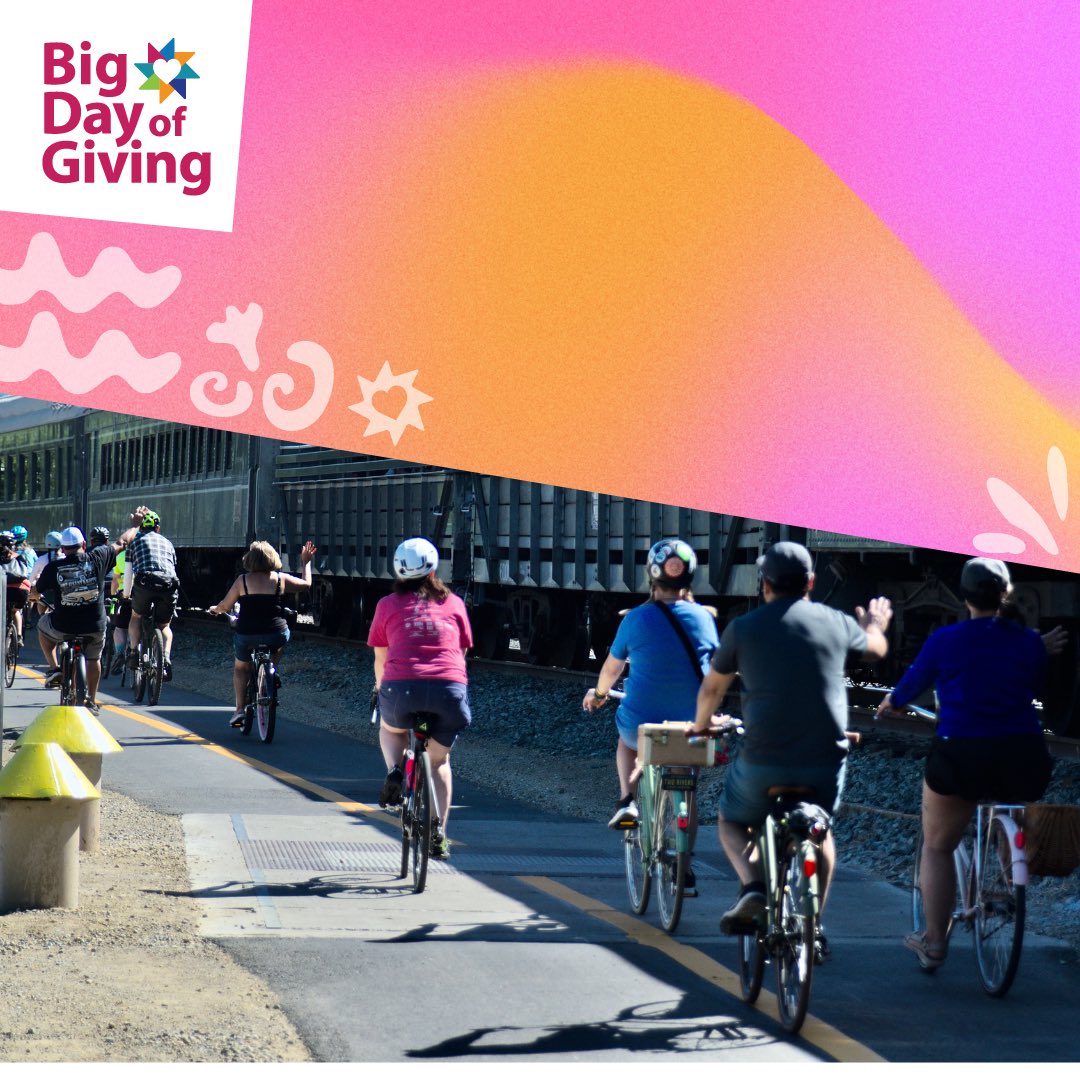 Nonprofits lift up our region. Let's lift up nonprofits. Make your your Big Day of Giving gift today at bigdayofgiving.org