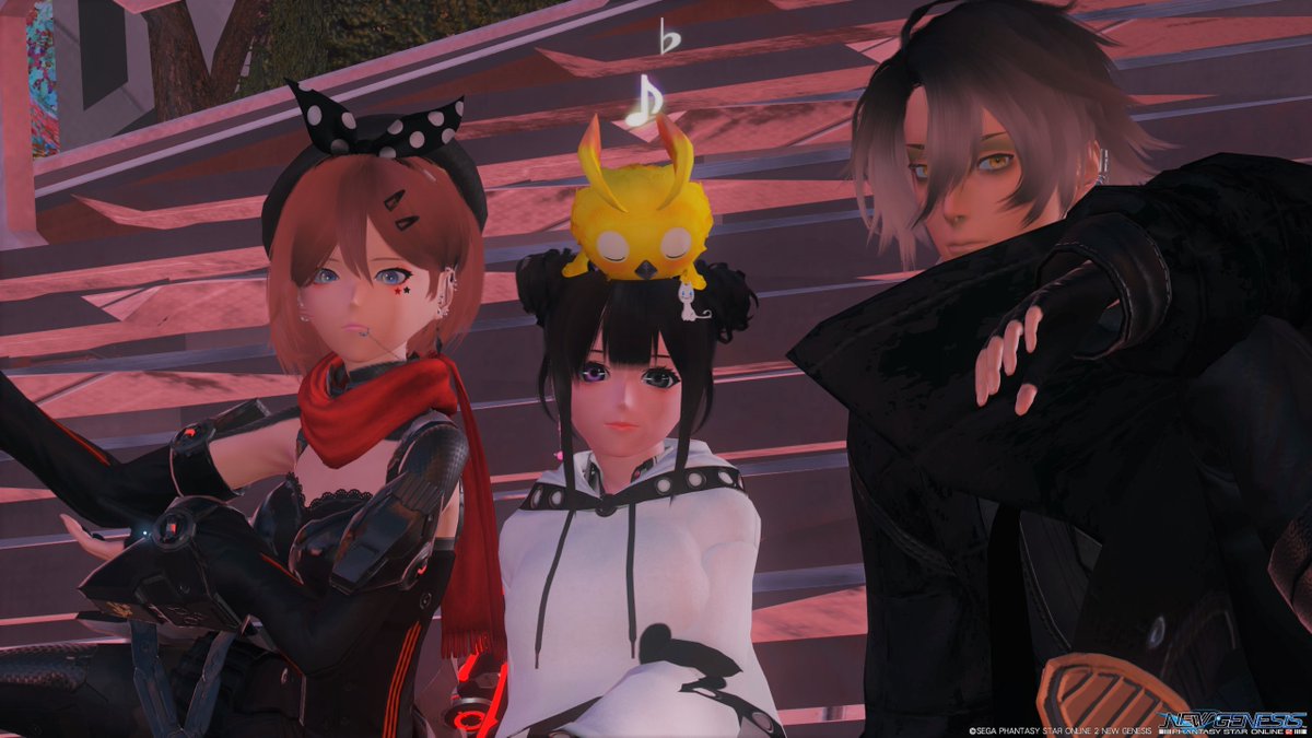 DekoChaki's tweet photo. チムメンとぱしゃり📸
イヒヒ
いい感じなのだぁあ✨
#NGSPSO2 #PSO2NGS_SS #NGSMDP #メンテの日じゃないけどssを貼る https://t.co/9C3j1DrRWU