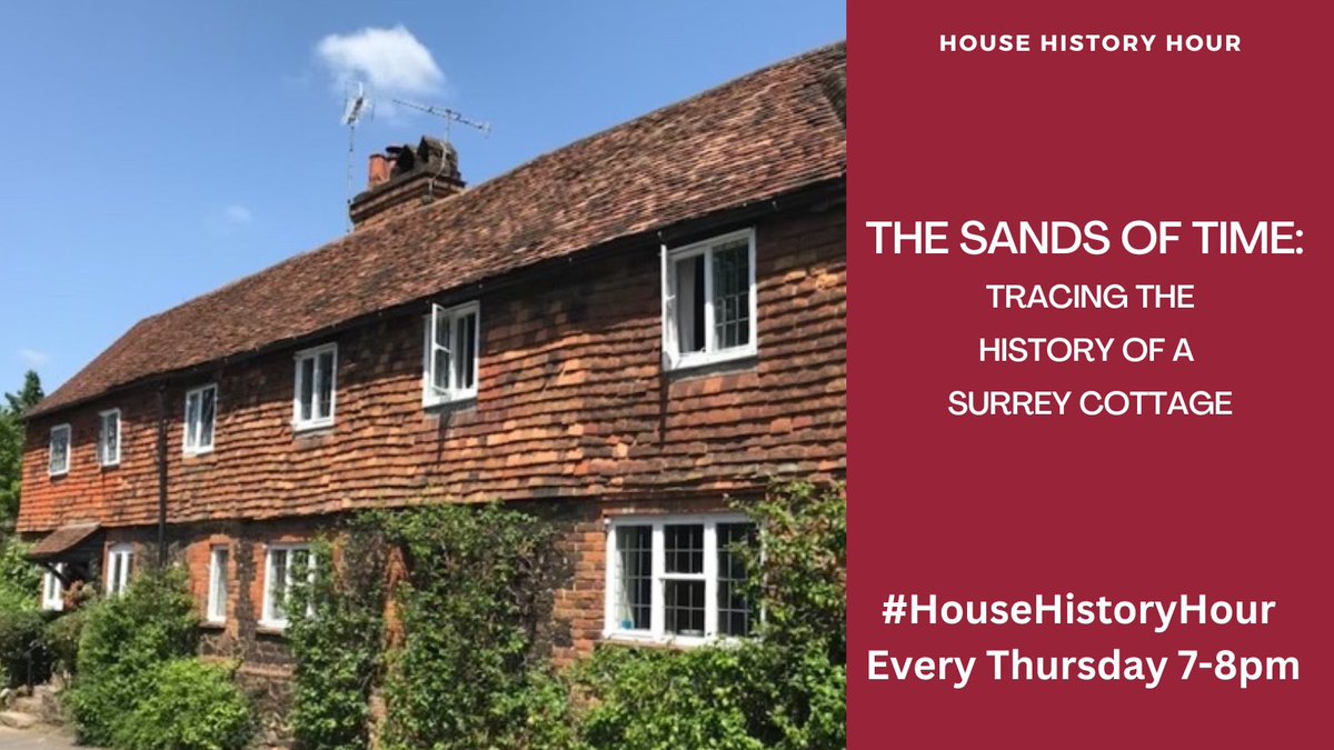 If you’re free from 19:00 UK time this evening (now) you might like to follow the House History Hour on twitter - hashtag HouseHistoryHour.  Dr Nicholas Dixon will be presenting - again - the history of our house for this specialist online forum.  All welcome!