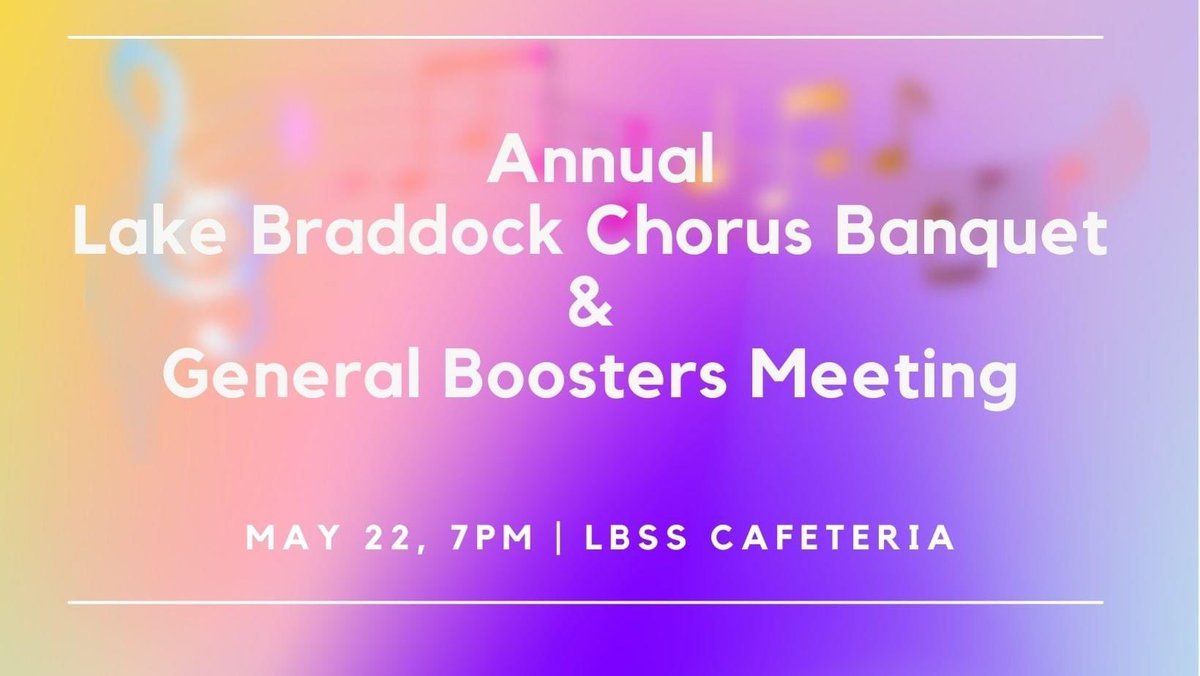 Lake Braddock Chorus tweet media