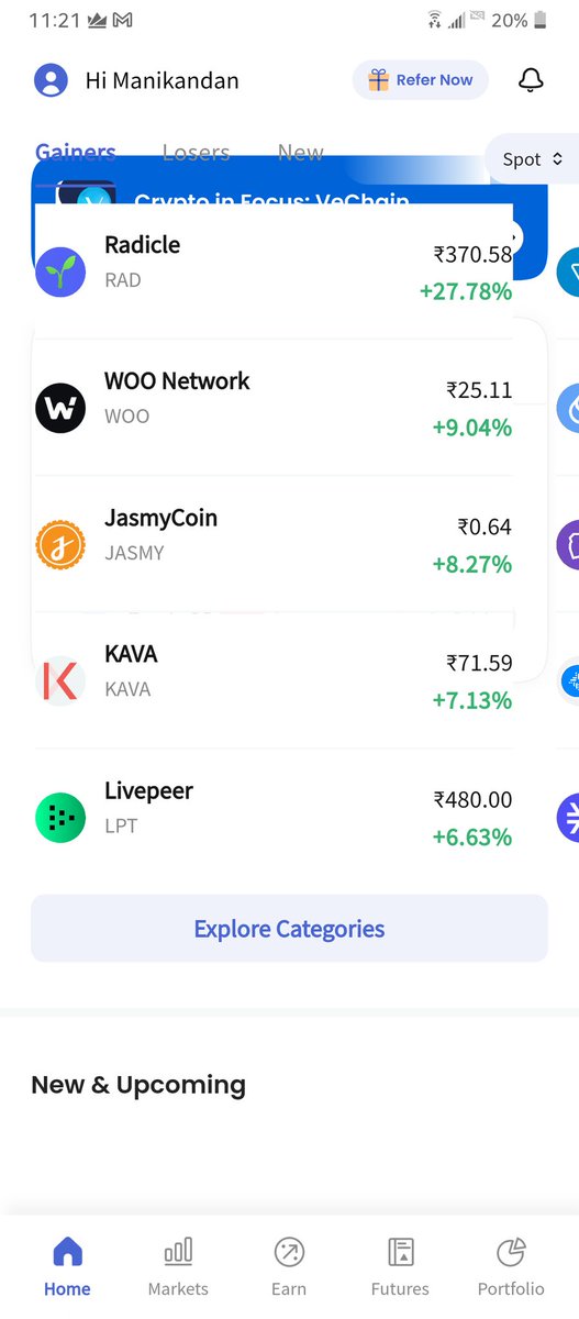 mani_ivory's tweet photo. @CoinDCX
Hey Coindcx Team,
Your homepage is getting collapsed. Kindly resolve this issue.
I am a SDET myself so wanna help dcx to solve this issue. https://t.co/5iVG38dB7Z