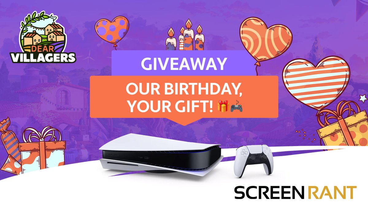 We're teaming up with Dear Villagers to celebrate their 4th Anniversary today by giving away a PlayStation 5!

Follow us &amp; <a href="/DearVillagers/">Dear Villagers</a> &amp; RT + tag a friend to enter!