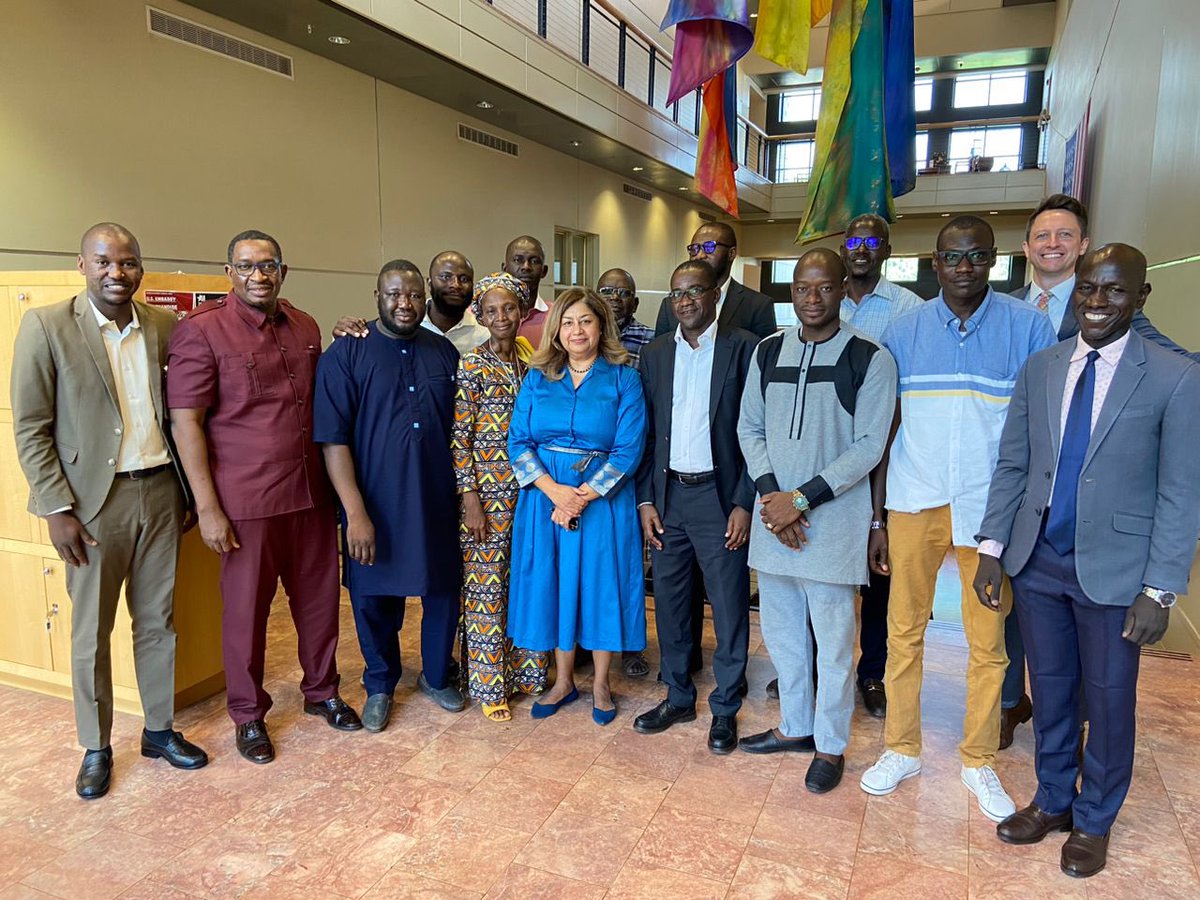 US Embassy in Mali is leading a group of Malians to @EnlitAfrica and to @PowerAfricaUS. Let’s find some partnerships, investments and bring energy to Mali! #USAMaliToujoursEnsemble