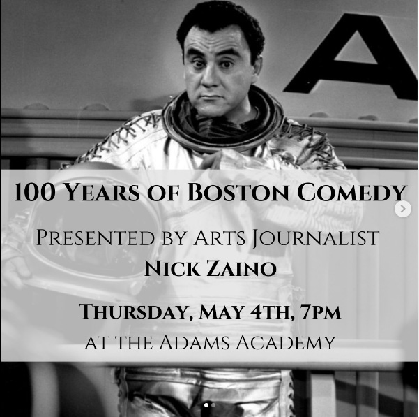 Tonight! 100 Years of Boston Comedy in Quincy! #100yearsofbostoncomedy #bostoncomedy #comedy #comedyhistory #billdana