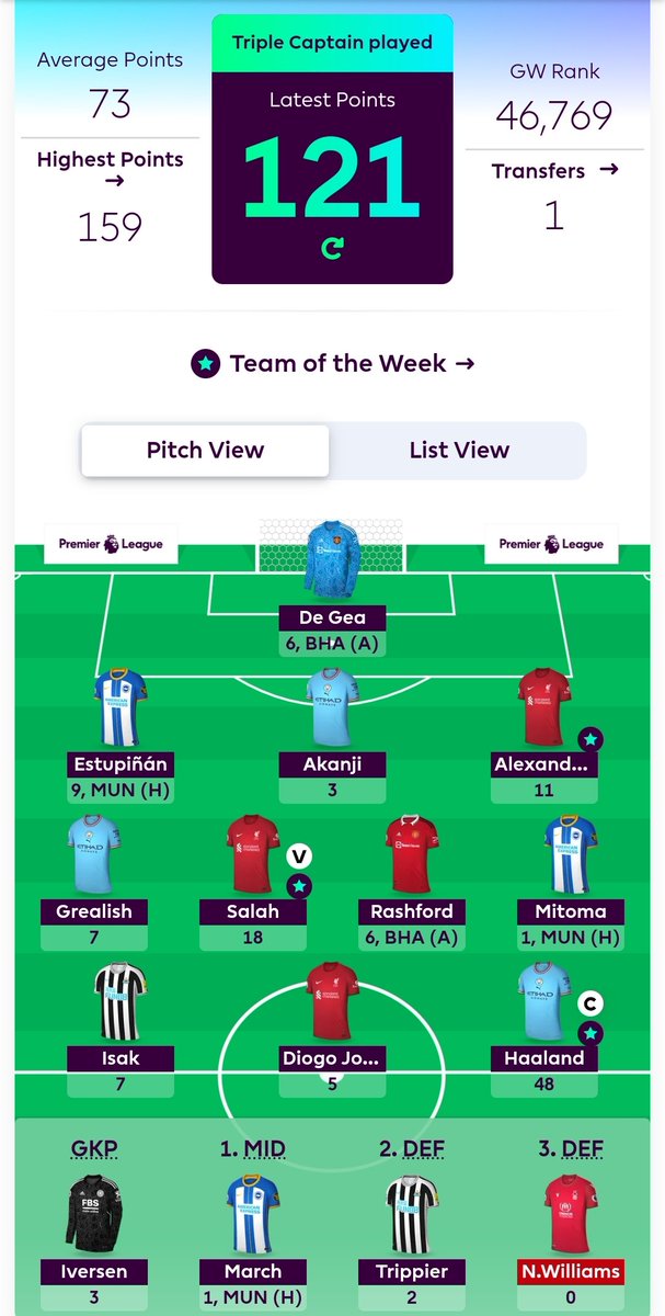 MohammedAwad_'s tweet photo. @LetsTalk_FPL I can confirm, he is benched https://t.co/W4b0GhvgKG