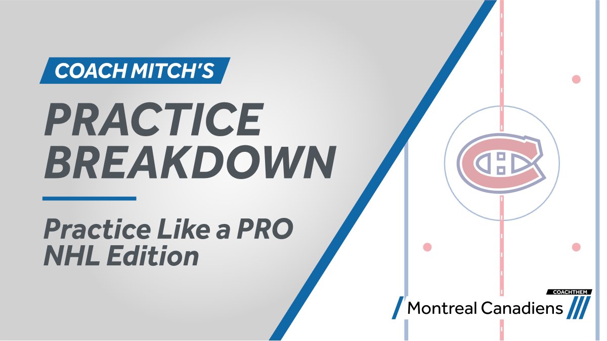 coachthem's tweet photo. On this week’s blog: We are back with our second edition of Practice Like a Pro-but don’t know how. This time we've got the Montreal Canadiens practice from January, 2023! 😊
Click to read more ➡️ https://t.co/Xu7yo3X77K
#CoachThem #nhl #icehockeydrills #practiceplanning https://t.co/SqwKlbagjq