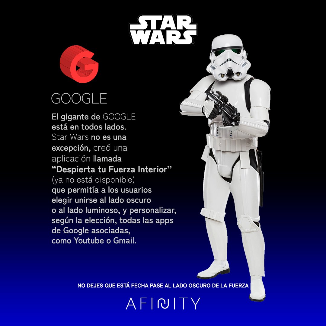 Afinity_mx's tweet photo. Siendo el día de Star Wars, te platicamos sobre los canales que utiliza para llegar a su público objetivo y
@disneyplusla nos confirmará esto.  #marketing #marketingdigital #socialmedia #marketingstrategy #mercadotecnia #redessociales #MayThe4thBeWithYou #Grogu📷 #StarWarsDay https://t.co/yiWF265573