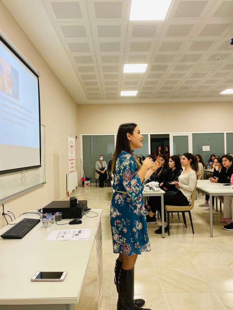 ozlemisikkdogan's tweet photo. Davranışsal Bağımlılık Semineri Edirne Kız Yurdunda gerçekleştirildi.Emeği geçen herkese teşekkür ederiz @selimakGSB @GSB_Edirne @EdirneKYGM @arzum_bulduk @ayseock @blghnbbtrk https://t.co/NznBmtRyMe