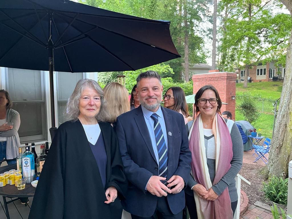 SisterCitiesGib's tweet photo. Last night, our delegates representing top #Gibraltar businesses arrived in #Raleigh, #NorthCarolina, where they were welcomed at a reception hosted by @RalSisterCities. Our 3-day #TradeMission begins today, and we will be posting daily updates, so watch this space! https://t.co/AJOmxagBEb