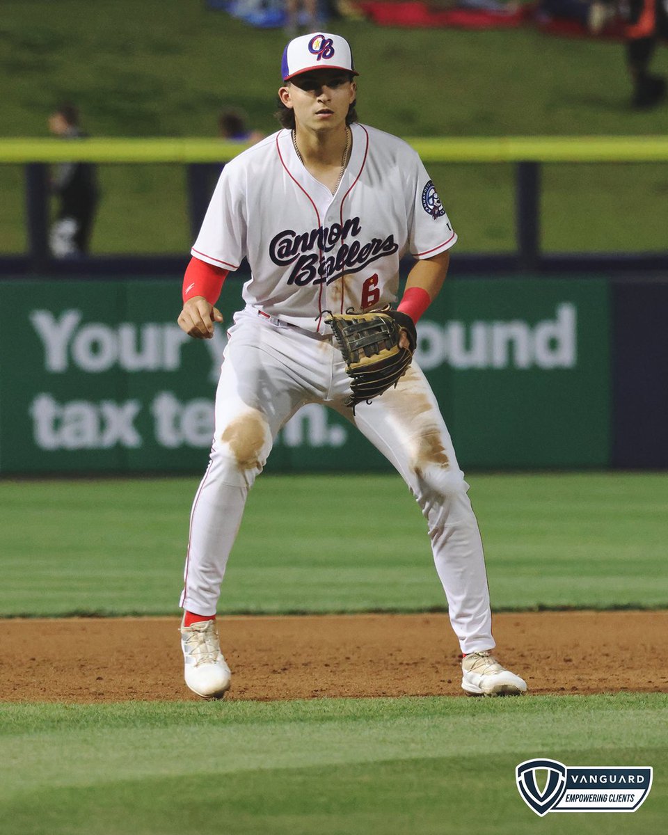 One month into the MiLB season, @Kcannonballers switch-hitting, super-utility player @BrooksBaldwin4 has a .424 wOBA, .477 SLG, .885 OPS, & 145 wRC+. 📸: (Dan Victor)