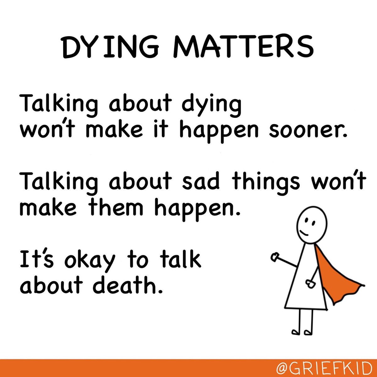 Sharing some thoughts in the lead up to Dying Matters week. Isn’t it weird how we avoid talking about death because we think it might make it happen sooner? Or if we mention our own mortality people shut us down cause they don’t want to think about that? Let’s talk! #death #grief
