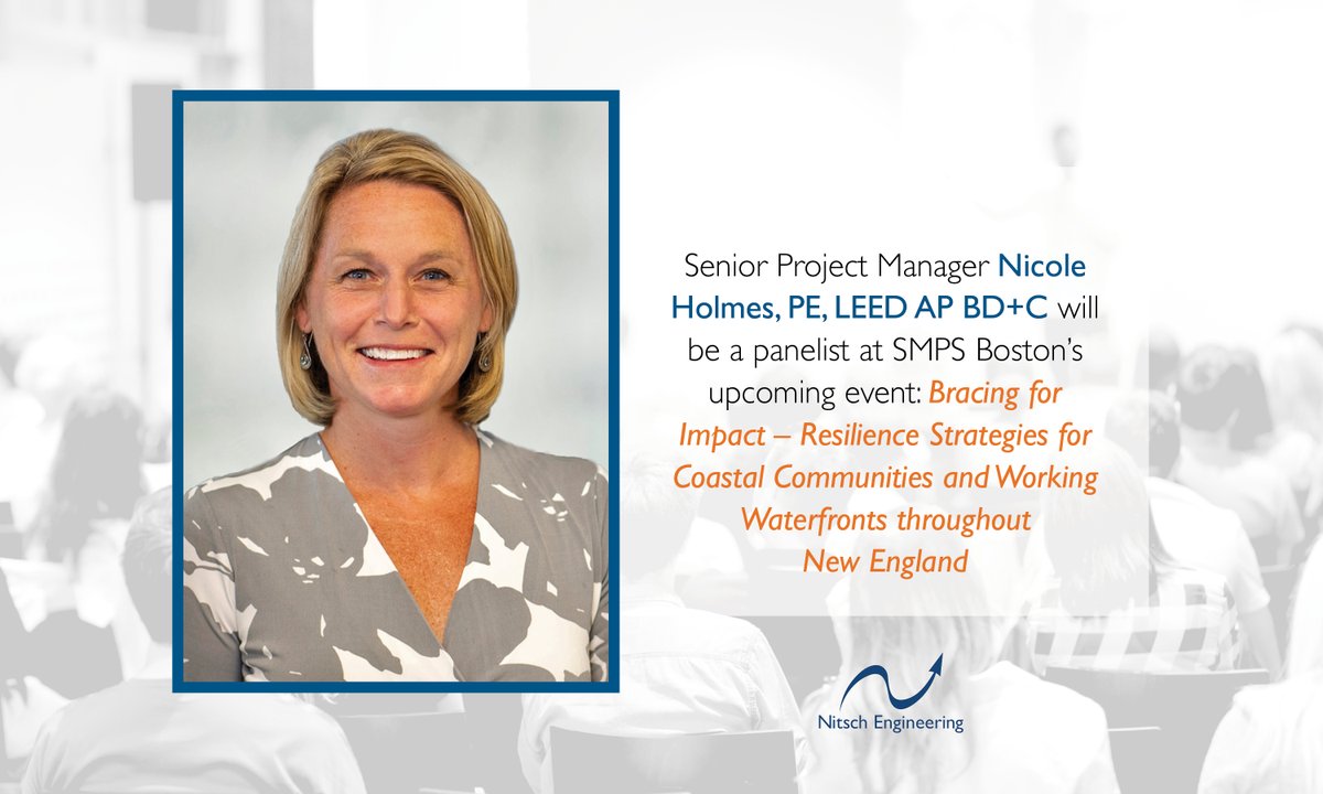 Want to know more about Resilience Strategies for Coastal Communities and Working Waterfronts throughout New England? Join Nicole Holmes <a href="/CityOfBoston/">City of Boston</a> <a href="/CityPortland/">City of Portland, Maine</a> <a href="/ShepleyBulfinch/">Shepley Bulfinch</a> <a href="/SGH_Engineering/">sgh_engineering</a> &amp; <a href="/brplusa/">BR+A</a> on 5/11 at 3pm! Learn more at bit.ly/3njPcSd.