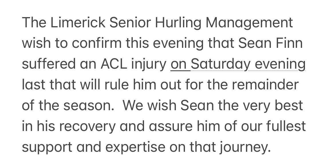 Limerick GAA tweet media