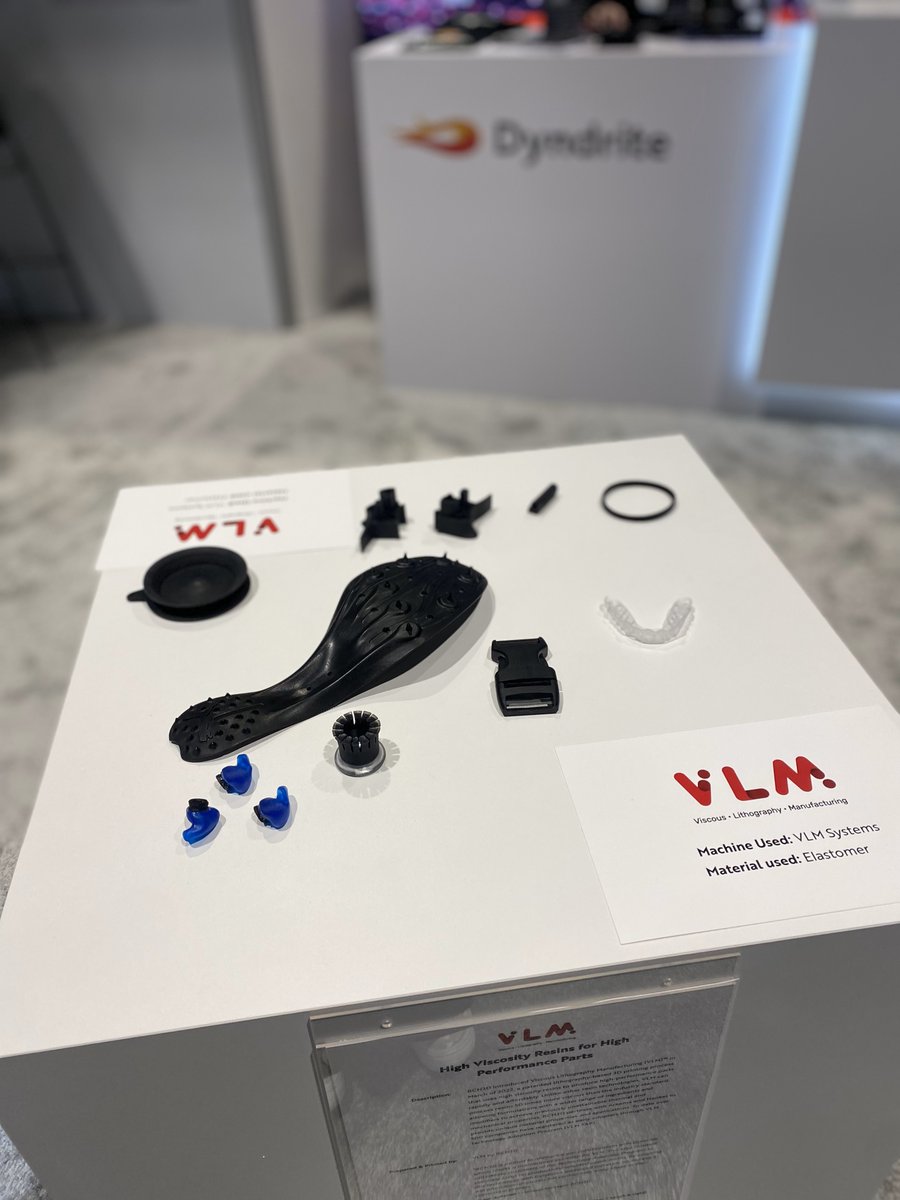 Dyndrite (@dyndrite) on Twitter photo Dyndrite and <a href="/bcn3dtech/">BCN3D Technologies</a> display examples of VLM high viscosity resin for high performance parts at #Rapid+TCT 2023
Printed on VLM System, using high rebound elastomer and HDT, the hearing aids biocompatible materials.
#additivemanufacturing #3Dmetalprinting #resin Dyndrite and <a href="/bcn3dtech/">BCN3D Technologies</a> display examples of VLM high viscosity resin for high performance parts at #Rapid+TCT 2023
Printed on VLM System, using high rebound elastomer and HDT, the hearing aids biocompatible materials.
#additivemanufacturing #3Dmetalprinting #resin
