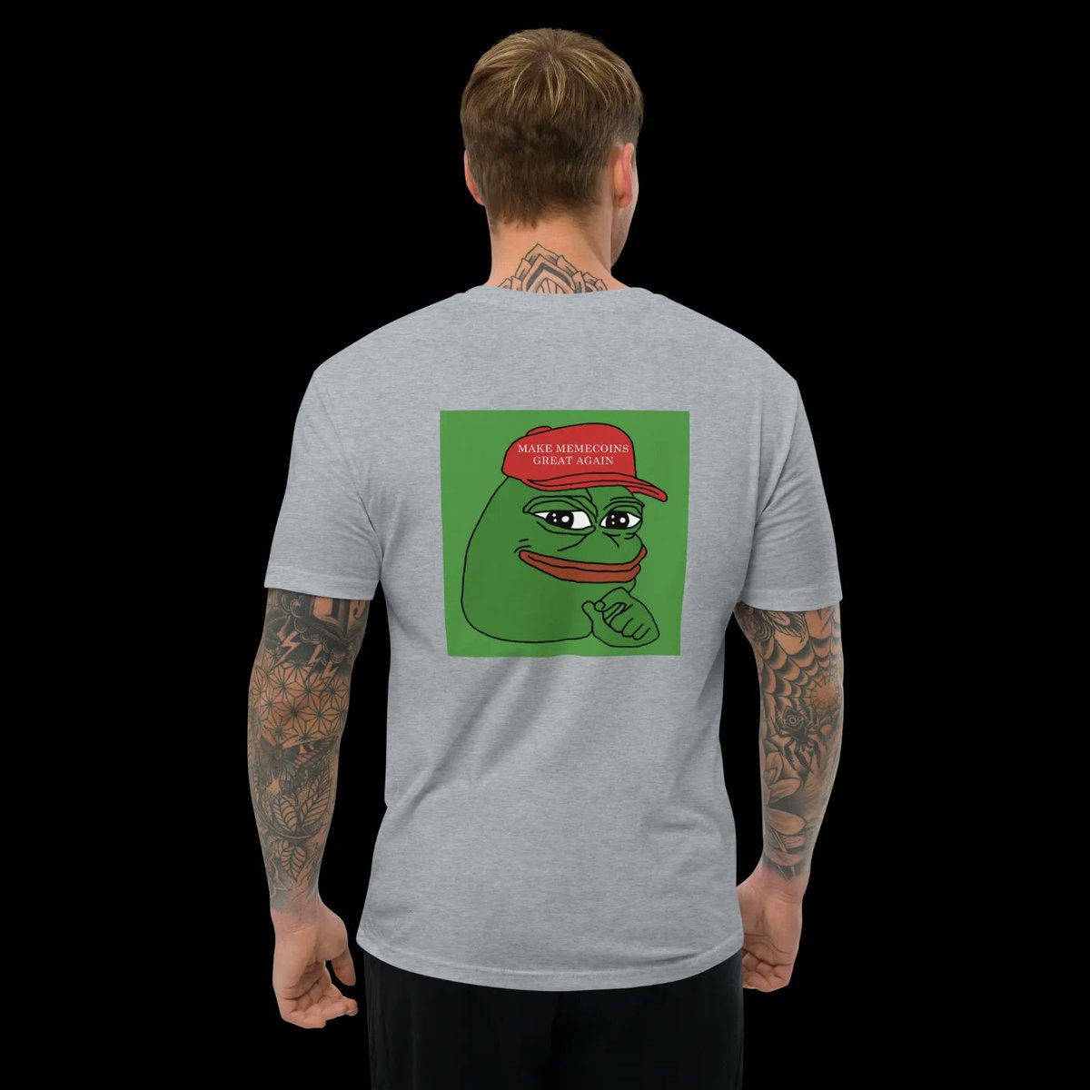 KeepThePaceShop's tweet photo. 🐸Get the Exclusive PEPE x PAPA Collab T-Shirt now only £35. 🐸🚀

Hurry before its too late !🌊
#Pepe #PAPA #LimitedEdition
#cryptofashion #pepecoin https://t.co/LmknelpDl7