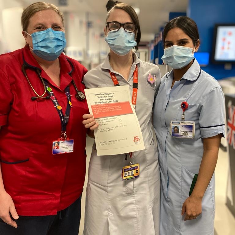 Congratulations to Rachel Bettoney (ED HCA) :

DART would like to thank and recognise your enthusiastic provision of sepsis education to MDT members in ED!

#recognition #sepsis #education #Weareoneteam <a href="/LRIEDEducation/">LRI ED Education Team 🚑</a> <a href="/LRIxED/">LRI ED Red & Blue Majors</a> <a href="/Leic_hospital/">Leicester's Hospitals</a>