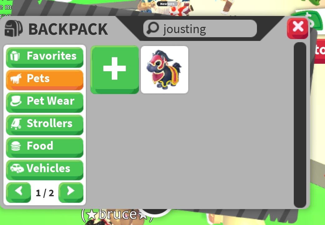 one ☘️ retweet will be win a jousting horse 🐎

- follow me 🌟
- like + retweet 

stay active for more giveaways ❤️

#adoptme #Adoptmetrades #adoptmegiveaway