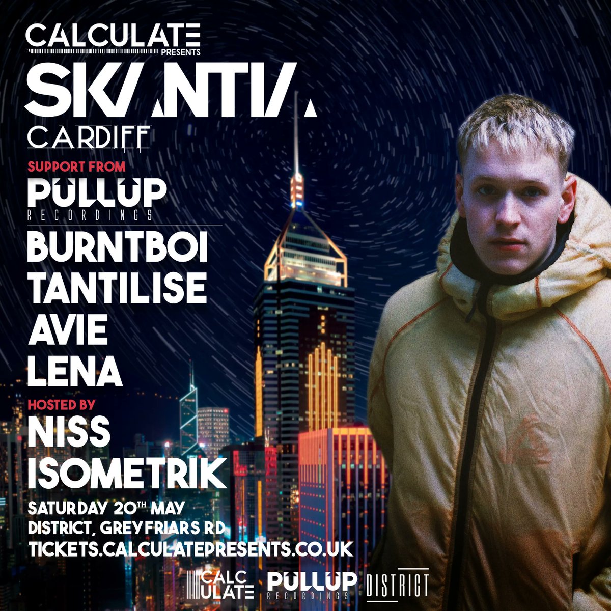 calculateevents's tweet photo. VENUE CHANGE ANNOUNCEMENT‼️

We are super pleased to announce that our ‘CALCULATE presents skantia’ show will now be held in the Basement at District which is just around the corner from Buffalo. 

⚠️ THIS EVENT WILL BE ADVANCE TICKETS ONLY. https://t.co/4WOLGiVbuj
