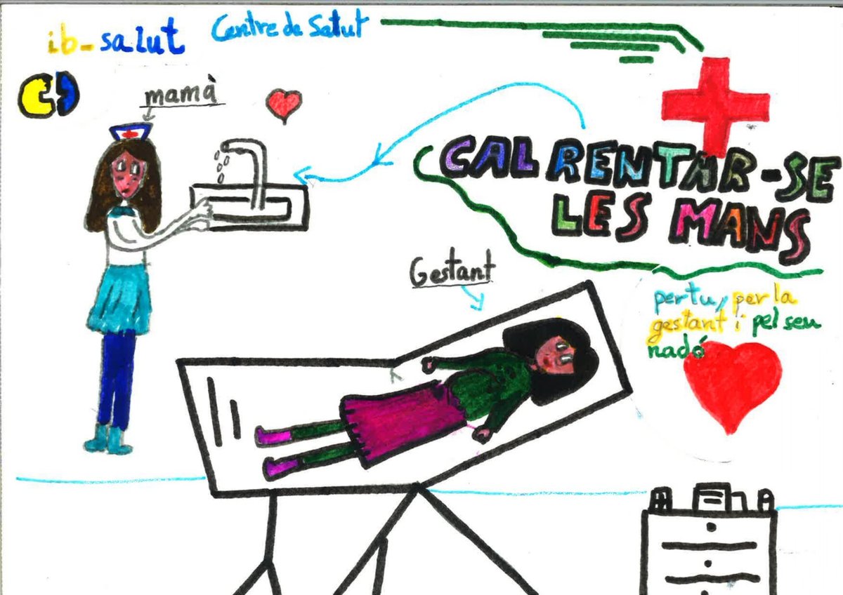 Gràcies a na Candela Moralejo Montes de Oca 🙌 <a href="/cssantagusti/">CS SANT AGUSTÍ</a> per participar al 1r concurs de dibuix infantil✏️ #higienemansIB d'Atenció Primària de Mallorca

#higienedemans #apalteucostat 🧼👋 <a href="/SApmallorca/">SeguretatPacient_APMallorca</a>