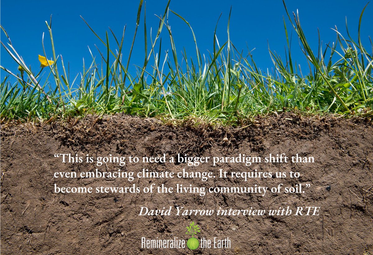 remineralize's tweet image. #Remineralization trailblazer David Yarrow focuses on transforming #soils to transform ourselves. Featuring AG-USA and Huplaso in Canada, AG-USA focuses on the power of #seaminerals and microbes to restore soils. Huplaso mineralizer is gaining traction worldwide.
