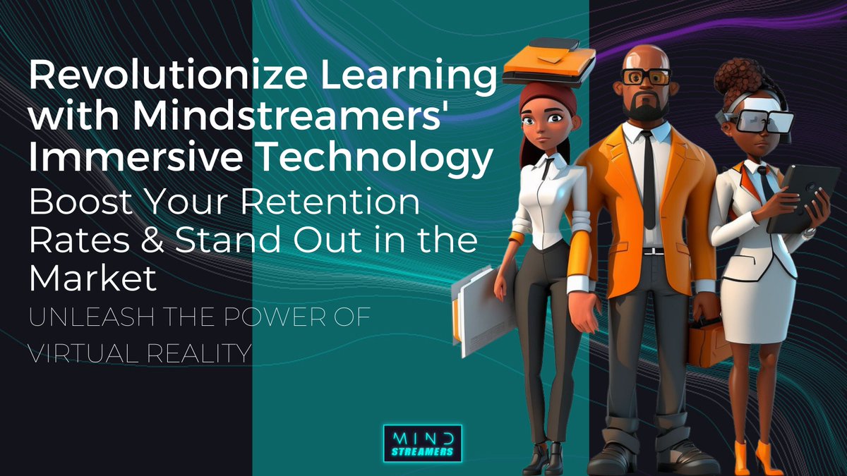 💫💯 Are you ready to take your customers on an unforgettable journey of discovery?
🍾 Don't settle for traditional teaching methods.

medium.com/@mindstreamers…

#virtualreality #immersivetechnology #interactivelearning #edtech #innovativelearning #customerengagement