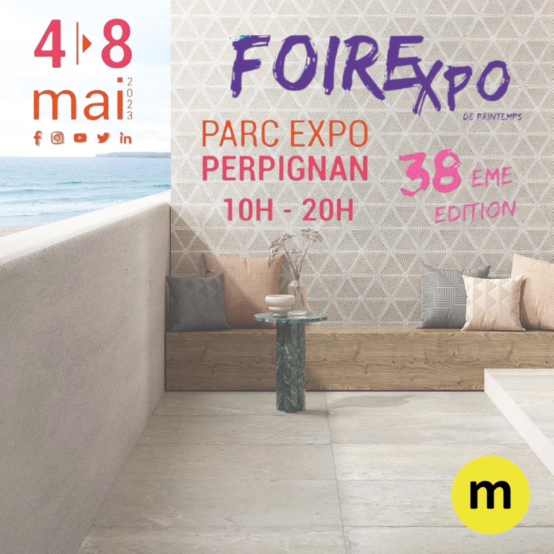 matcarrelage's tweet photo. ¿Tienes planes para esta semana? | #FoireExpoPrintemps2023

💥Descubre las novedades de #Matcarrelage a precios especiales: baldosas, otros elementos cerámicos y cocinas.

🔸Ven a visitarnos!🔸

🗓Visítanos del 4 al 8 de mayo en Perpignan, en la FoireExpo de Printemps 2023 https://t.co/owyKVmRqGM