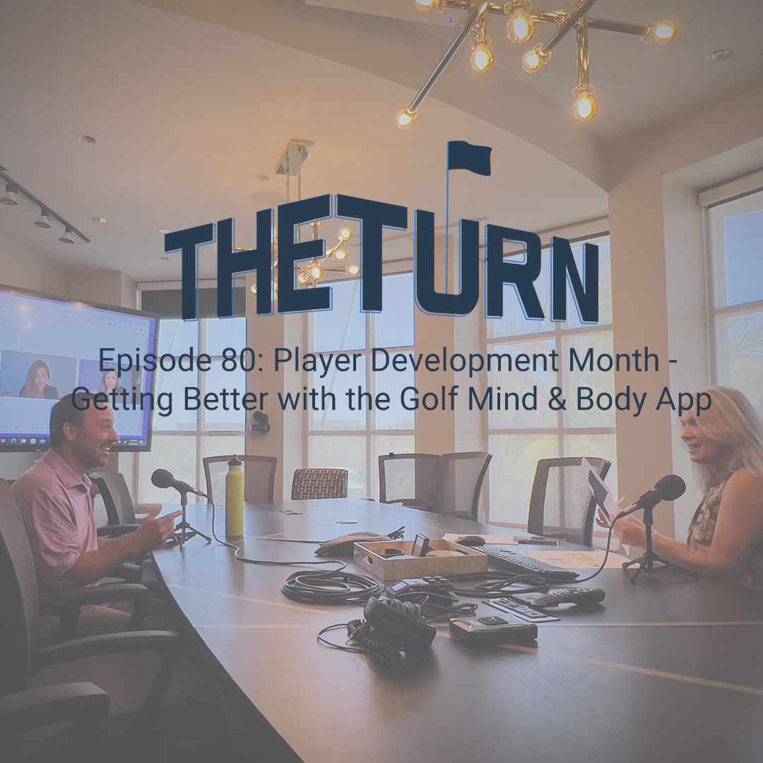 Troon's tweet photo. We are back with episode #80 of The Turn Podcast 🎙️
In the spirit of #PlayerDevelopmentMonth, join Julia and guest hosts Phillip Martin and Tim Mahoney as they explore the resources available to players of all levels through the new Golf Mind &amp; Body app
https://t.co/WH1RtK0iaV https://t.co/Nh80AE1GEP