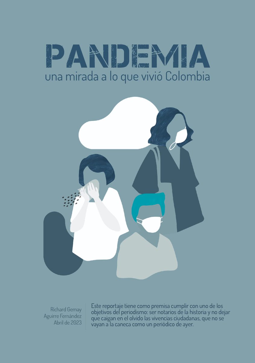Richardguirre's tweet photo. Para terminar mi especialización en Periodismo en @USergioArboleda, escribí este reportaje de la pandemia. Y me aventuré a probar con unas crónicas radiales. Gracias a quienes aportaron sus visiones y reflexiones. 

Pasen:

📖 https://t.co/IzwJBi6GQS
🦻 https://t.co/7MQS7U0xzd https://t.co/2qHEXdzk2R