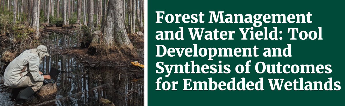 EstherLeeTweets's tweet photo. Happy American Wetlands Month! 

@kglodzy and I will present in NRCS’s Conservation Outcomes Webinar Series. 

Join upcoming webinar on May 11 to learn about forest management and wetland hydrology!

📌next Thursday 1-2 pm eastern
📌hosted by @USDA_NRCS
📌no registration required https://t.co/gjDMF1tc8n