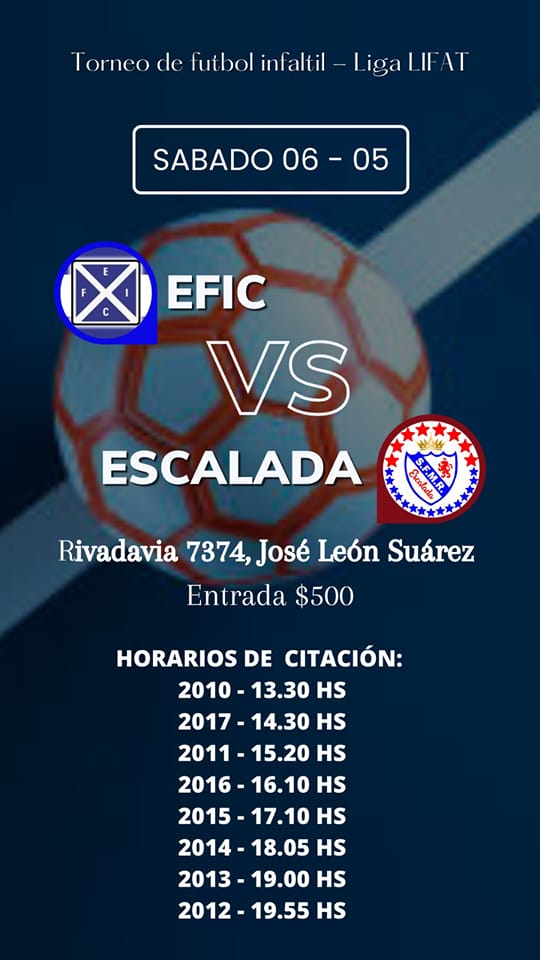 sfescalada's tweet photo. FECHA 2 - BABY FUTBOL ESCALADA💙🤍❤️ https://t.co/d6b5lmQx2K