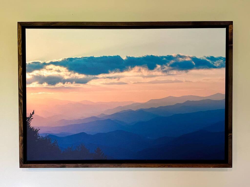 Blue Hour II | Blue Ridge Parkway | North Carolina

Yesterday I delivered this 24x36 Canvas Gallery Wrap in a handmade (by me) floating frame to someone to be displayed in an office. Last night I was thinking about prints, canvases, and art in general-

… instagr.am/p/Cr1Hnd3rzGp/