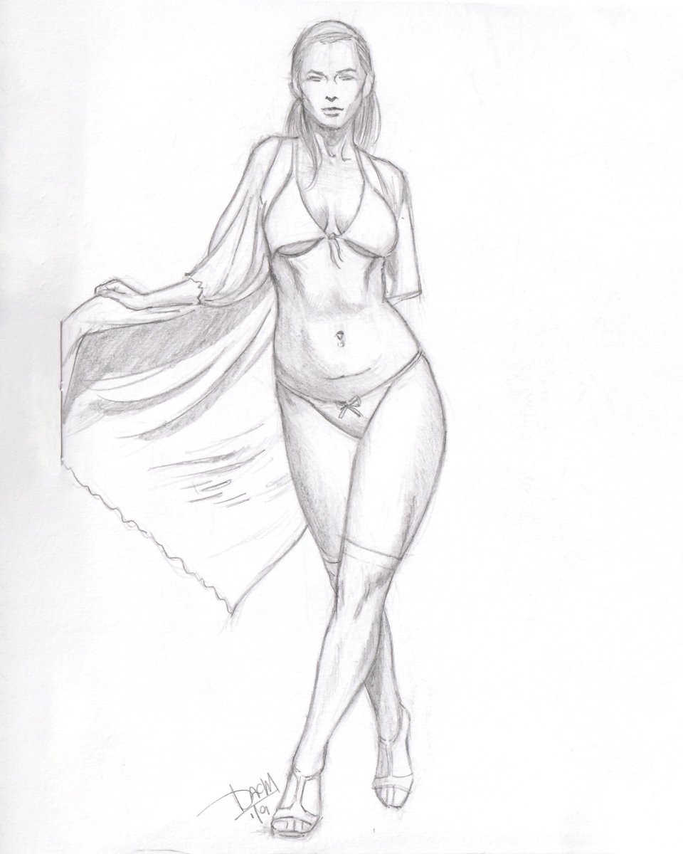 dacm_muses's tweet photo. Starla (@Modeladventurer ) 
45 minute pencil sketch, based on a photo from her IG account.

#pencildrawing #pencilsketch #graphitedrawing #figuredrawing #modeladventurer #dacm_muses https://t.co/r8W2jdA8aR