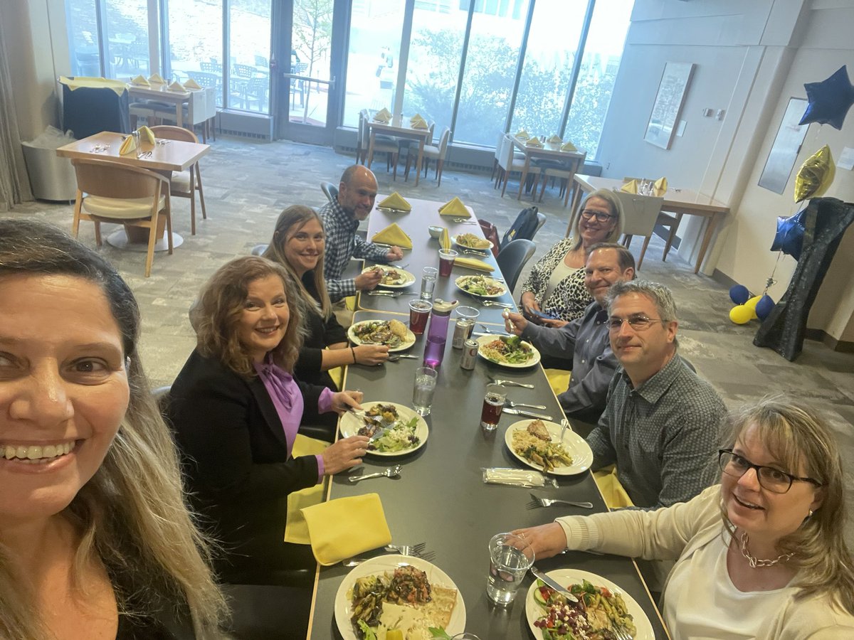 YesimAskin's tweet photo. BTAA Administrator Directors meeting!Learning from one another, not my favorite location but oh well.  @TechAtMSU https://t.co/82icSvaU3c