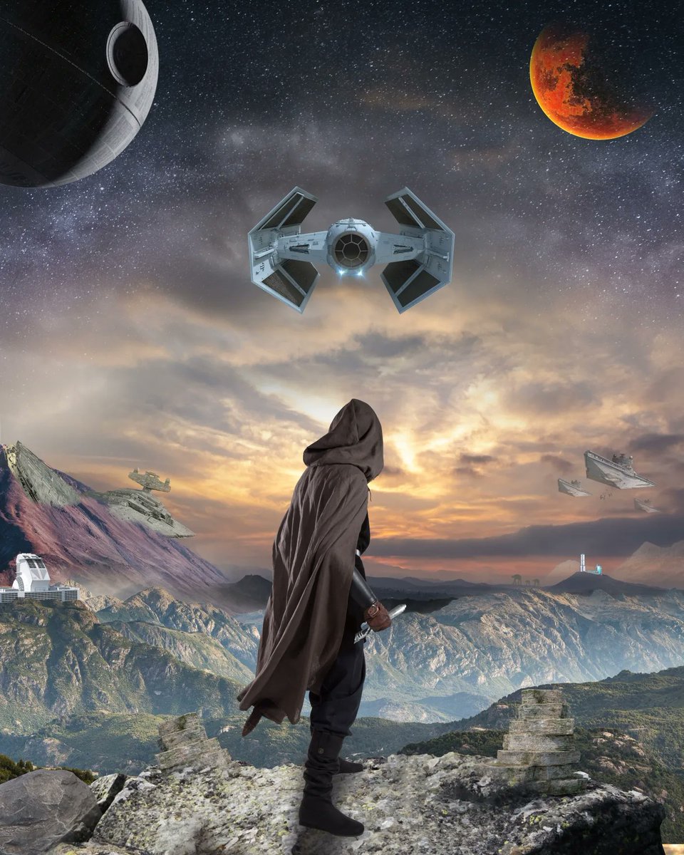 I love making Star Wars edits! 😍

Here is one of my latest pieces. 

May the 4th be with you!

#madeinphotoshop #photomanipulation #photoshopart #photomanipulationartist #photoshopedit #phaserunnercommunity #starwars #starwarsfan #starwarsday #starwarsedit #maythe4thbewithyou