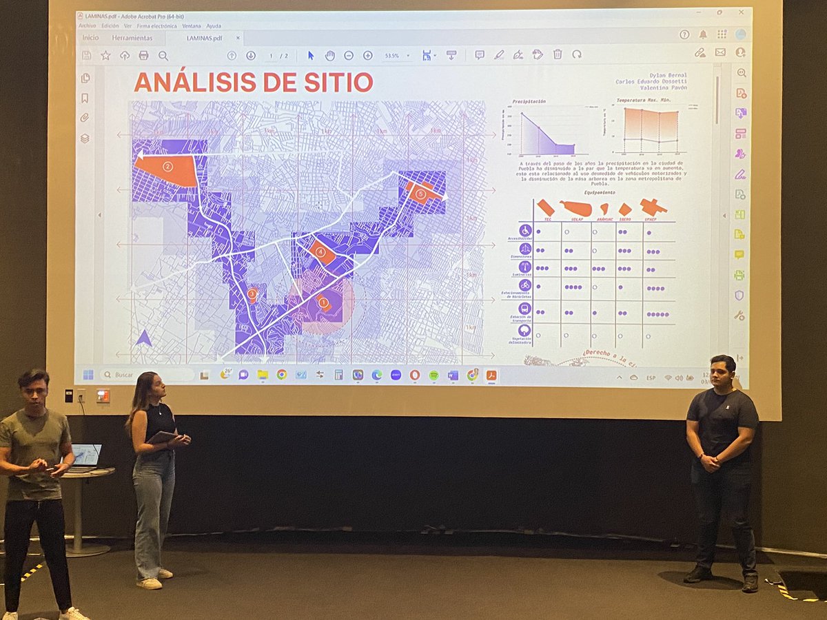 gusmoore1987's tweet photo. Ayer tuvimos #CritDay en la Escuela de #arquitectura del Tec de Monterrey #Puebla con avances de medio tΓ©rmino del Taller de Arquitectura de Mediana Complejidad @TECcampusPUE @EAAD_Tec territorio y diseΓ±o centrado en las personas π³π¨π½βπ¦½πΆπ»ββοΈπ§π½ββοΈπ³π²π΅ππ³π¬π’π‘ https://t.co/ghHFfjL8uE