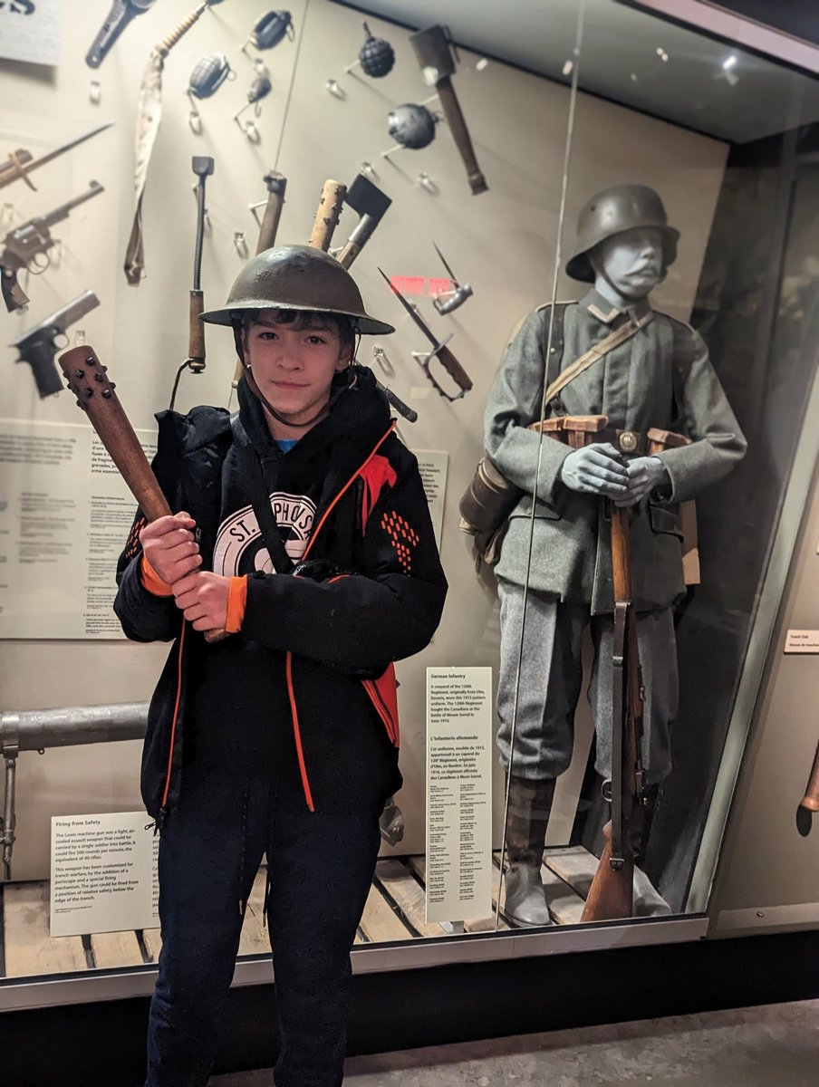 AlphonsaOttawa's tweet photo. Exploring the war museum https://t.co/RUIGyzhwet