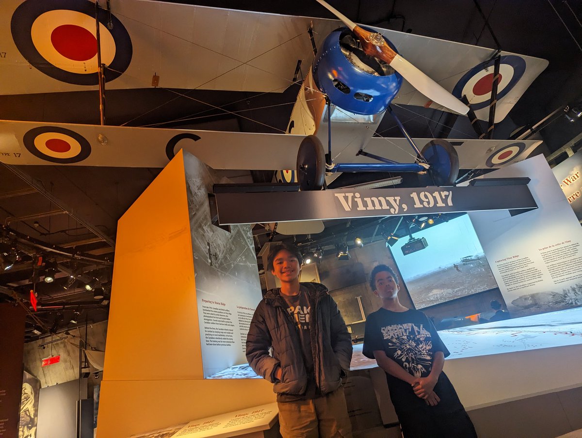 AlphonsaOttawa's tweet photo. Exploring the war museum https://t.co/RUIGyzhwet